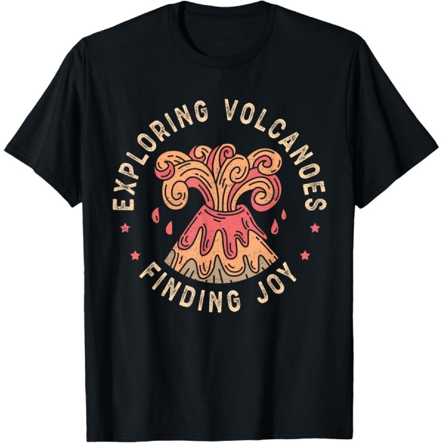 Exploring Volcanoes, Finding Joy Hawaii Volcano T-Shirt S