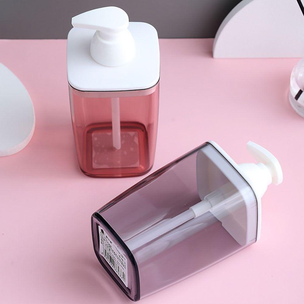 Plastic Foamer Lotion Bottle Translucent Soap Dispenser Durable Press Bottle Shampoo