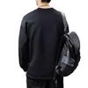 Autumn 40G Heavy Asymmetrical Splicing Contrasting Color Long-Sleeved T-Shirt Men'S American Casual Loose Large Size Pure Cotton Sweater