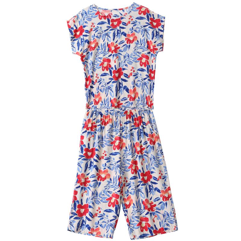 Elegant Women's Two Pieces Set Summer Vintage Clothes Plus Size High Waist Pants Sets