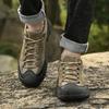 Fashion Non-Slip Man Outdoor Footwear Suede Leather Sneakers Leisure Walk Hiking Shoes Men's Lace Up Shoes Fashion Walking Casual Shoes