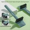 in 1 Brush Cleaner, Hair Comb Cleaning Tool, Compact Hairbrush Rake, Solution for Brush Cleaning