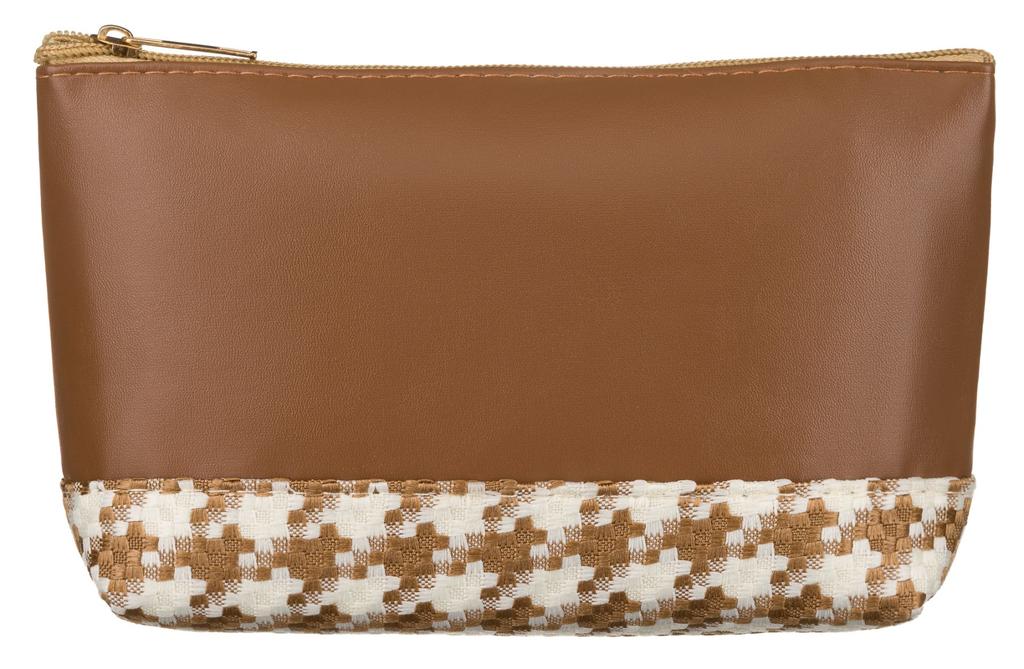 Cosmetic bag KOS-36-8255 Brown