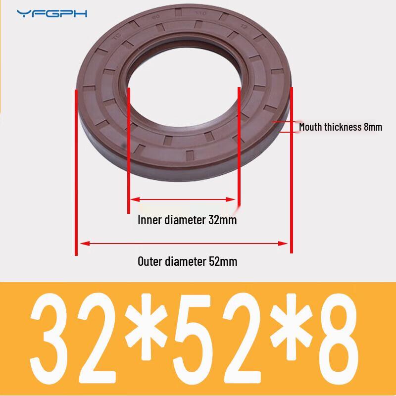 Fluororubber Skeleton Oil Seal