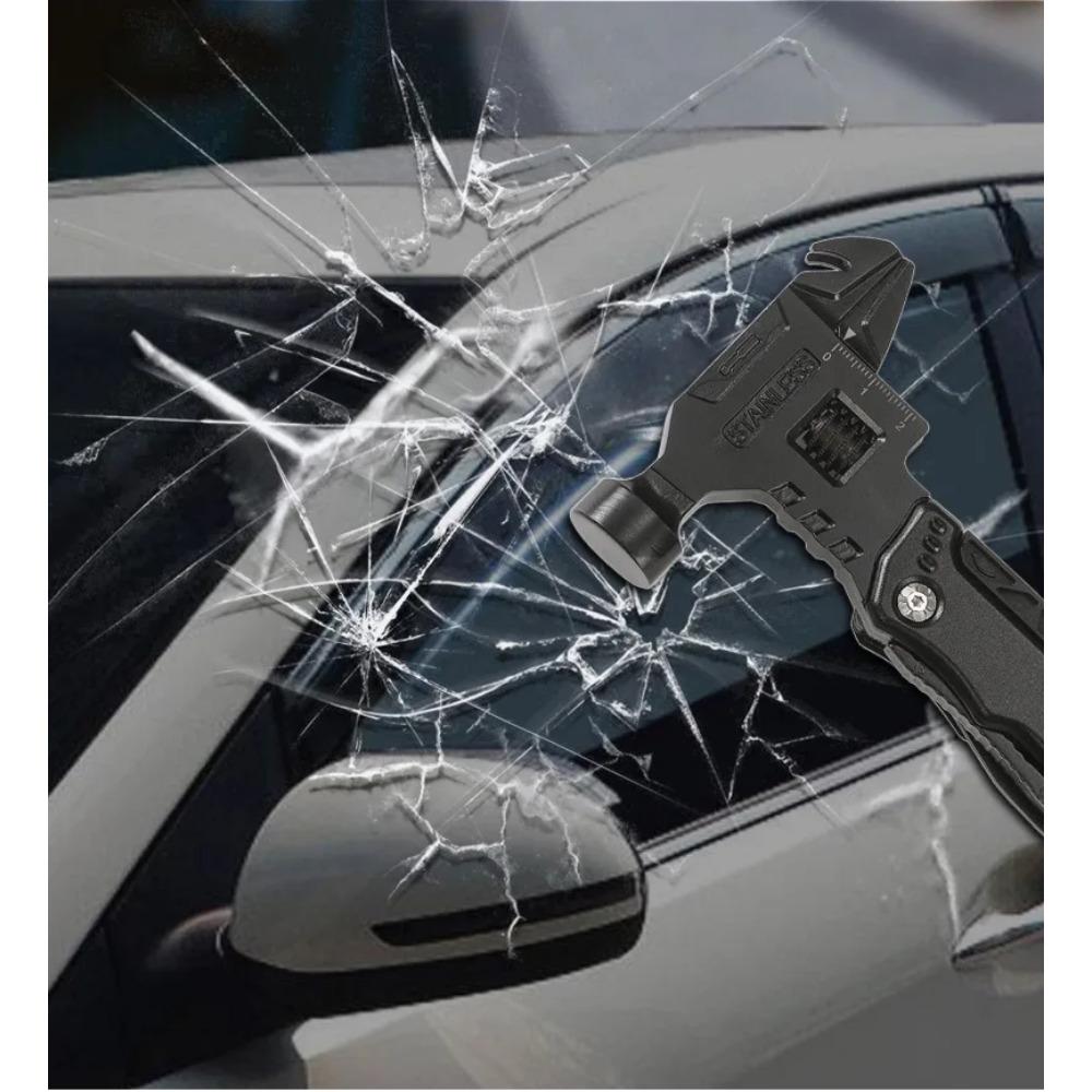 Multifunctional Wrench Hammer Knife Pliers Outdoor Camping Survival Tool Labor Saving Tool Stainless Steel Multi-tool Knife