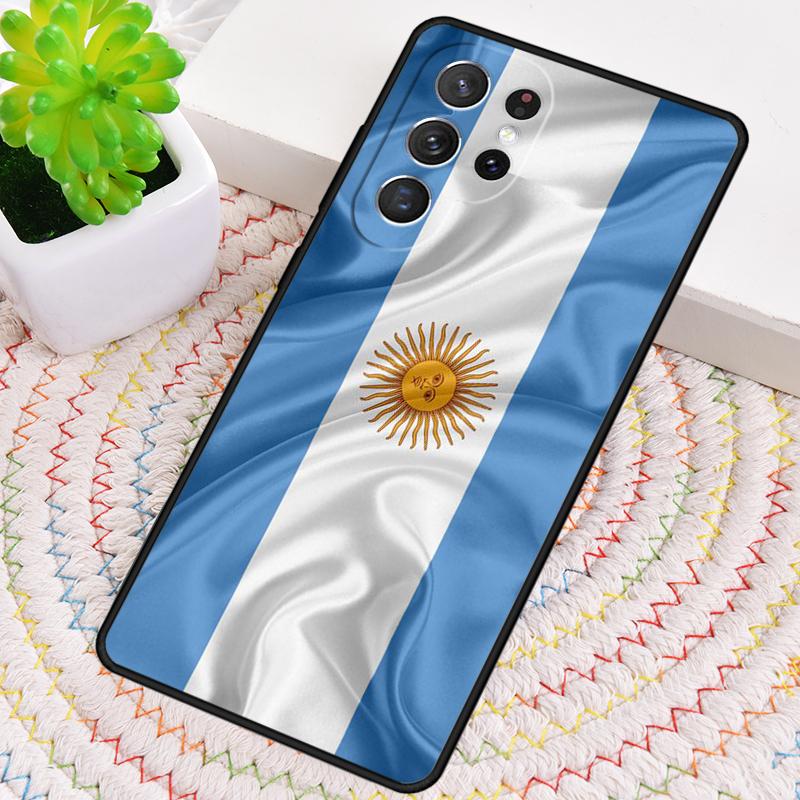 Argentine National Flag Phone Case for Samsung Galaxy note 10 pro S26 Ultra S23 S24 FE S25 S21 S22 PLUS shockproof Cove