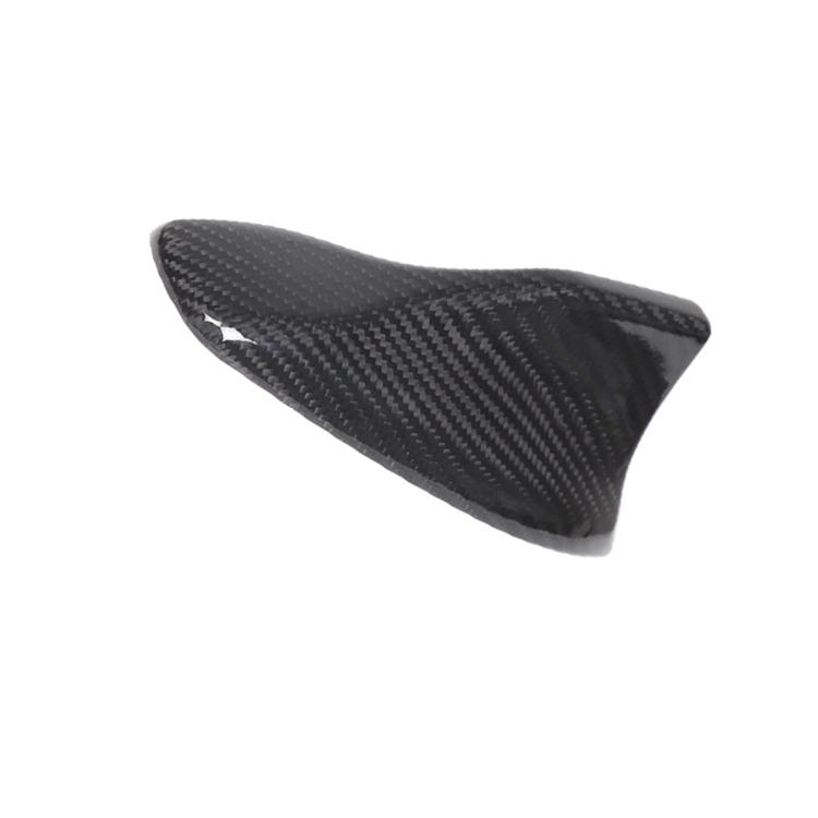AKLW for F-TYPE 2013-2024 Real Carbon Fiber Exterior Roof Shark Fin Antenna Cover with Easy Installation