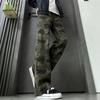 American High Street Camouflage Jeans Men's New Trendy Brand Retro Fashion Loose and Thin Casual Trousers Men's Clothing