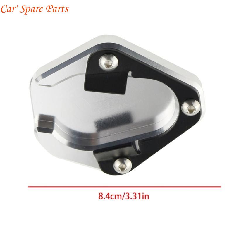 Y4UA Motorcycle Aluminum Kickstand Foot Side Stand Enlarger Pad Plate for 900