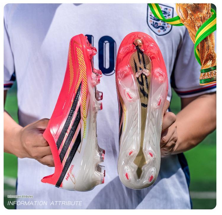 European Cup F50 Cross-Border Football Shoes: Unisex, Teen, Student, Long Spike, Grass, Studded, Competition & Training Sports Shoes
