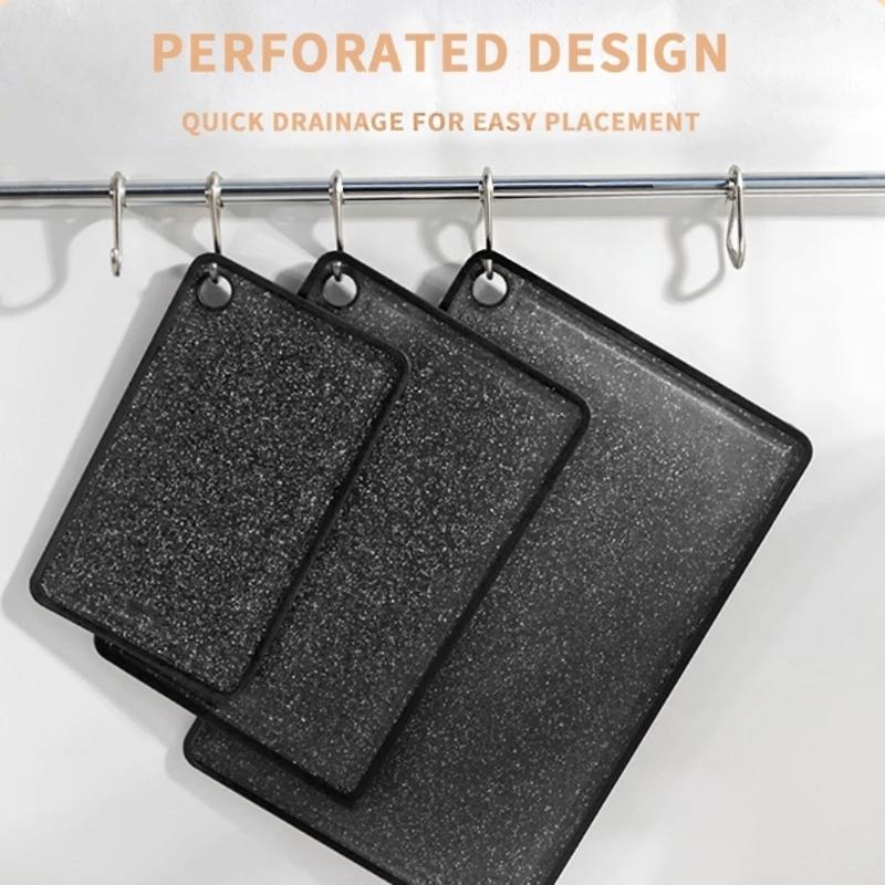 High Quality Kitchen Cutting Board Antibacterial Reversible Non Slip Chopping Board for Daily Meal Prep Home Cooking