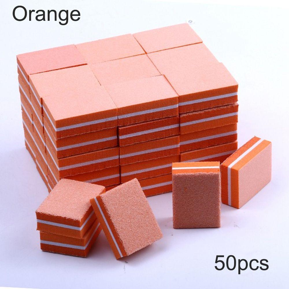 Strips Manicure Tool Colorful Sponge Nail Sanding Buffer Mini Nail File Polishing Block Nail Polish