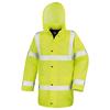 Result Safe-Guard Mens Motorway Hi-Vis Coat