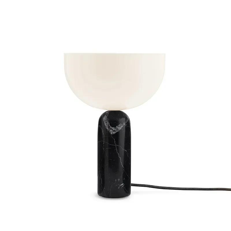 Danish Design Mushroom Table Lamp LED Minimalist Modern Marble Light Fixtures Home Decor Living Room Bedroom Study Bedside Cafe