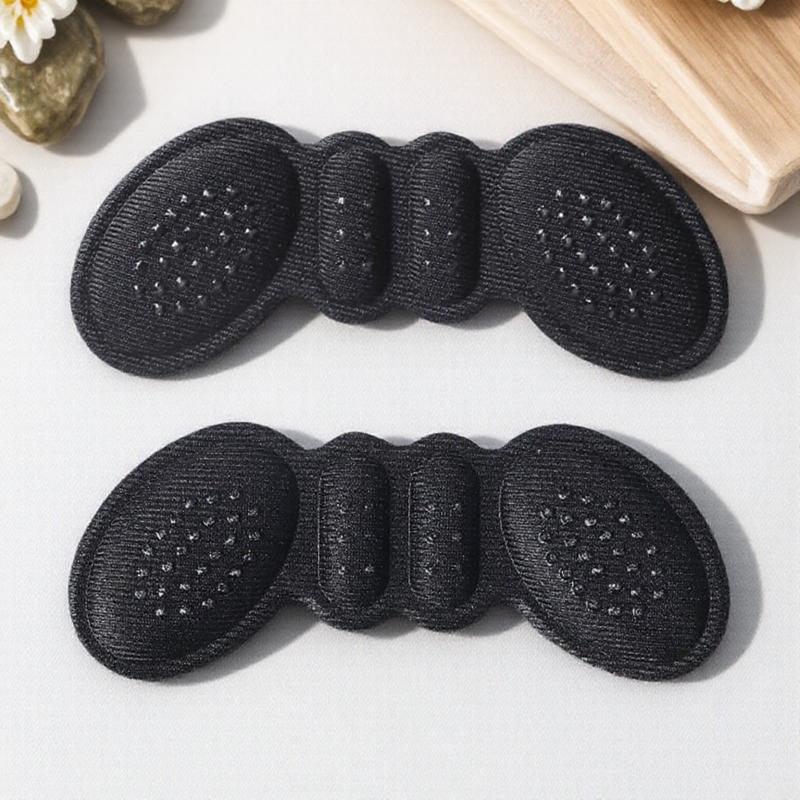 1 Pair High Heel Insoles Adhesive Heel Pads Size Adjustable Liner Grips Protector Anti Friction Inserts