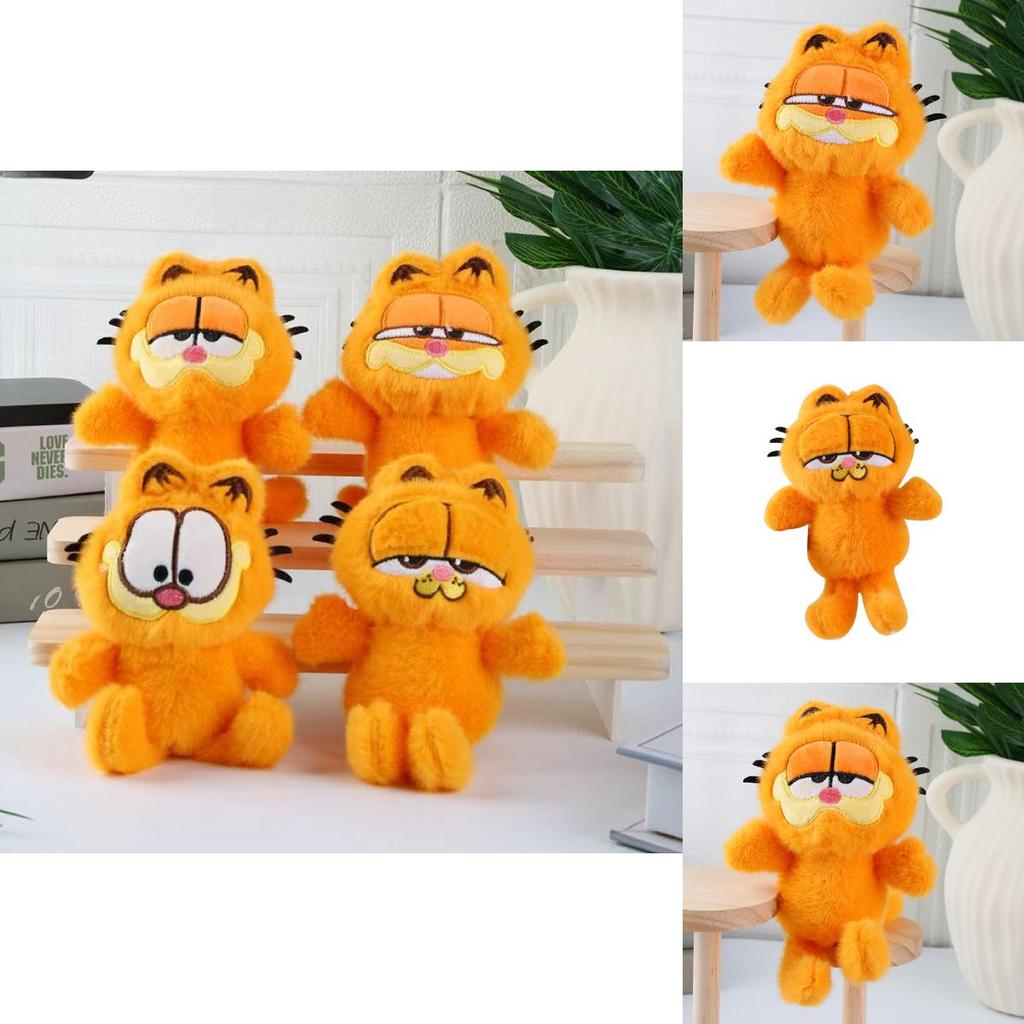 Garfield Plush Keychain Cute Cat Toy For Bags And Collectibles