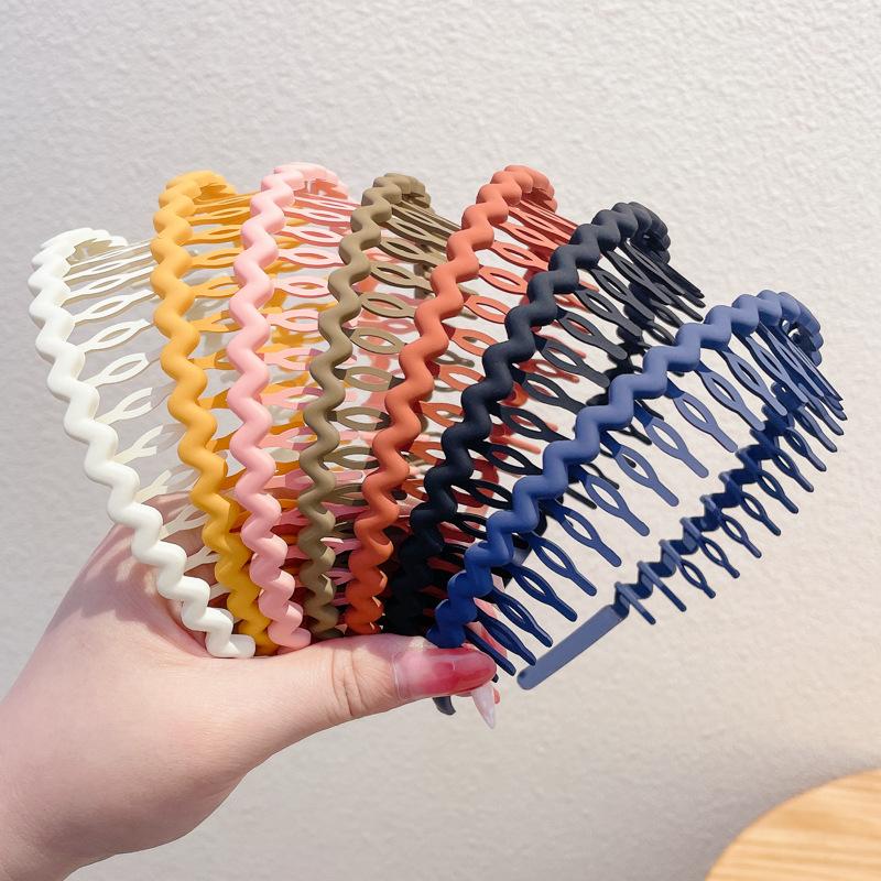 Pressed Hair Headband Women's Popular Headband Summer Women's Hair Bundle Summer Hairpin Fashion Headdress