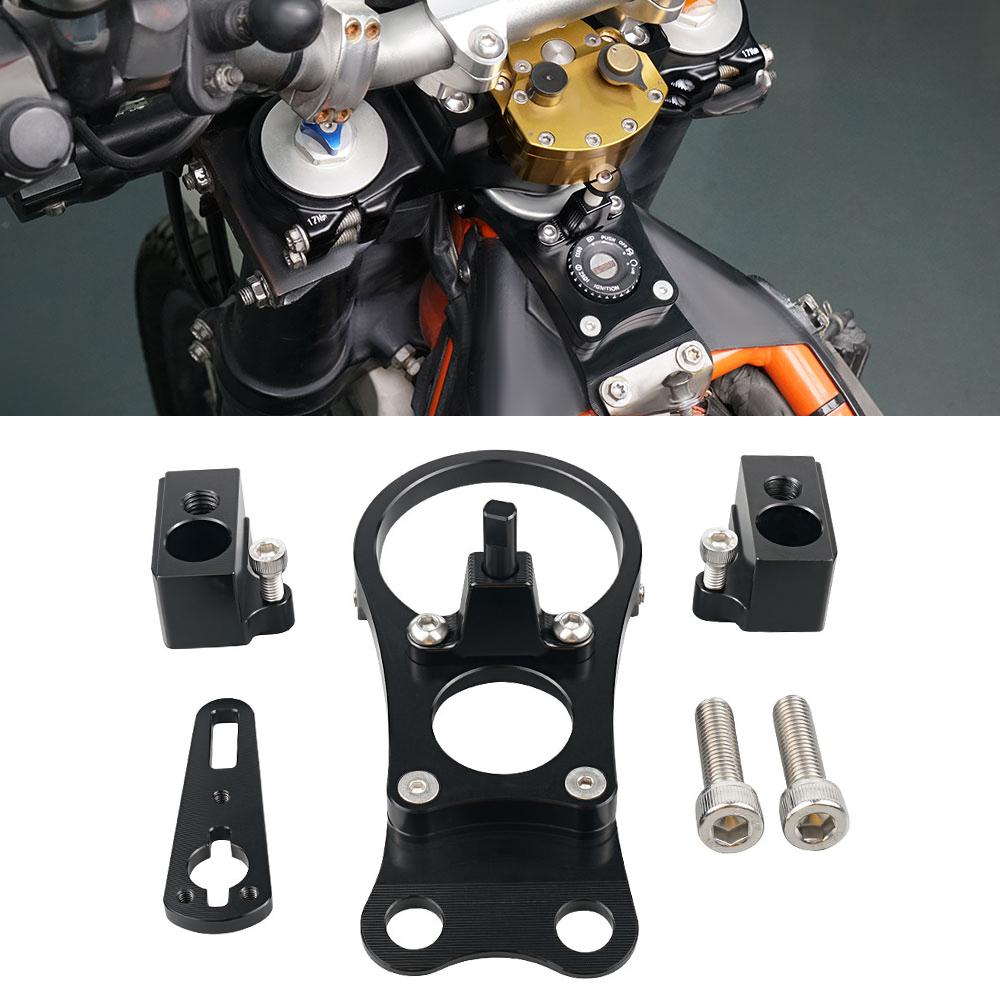 NICECNC For KTM 690 Enduro Enduro R 2012-2018 Motorcycle Steering Damper Mounting Kit Bracket
