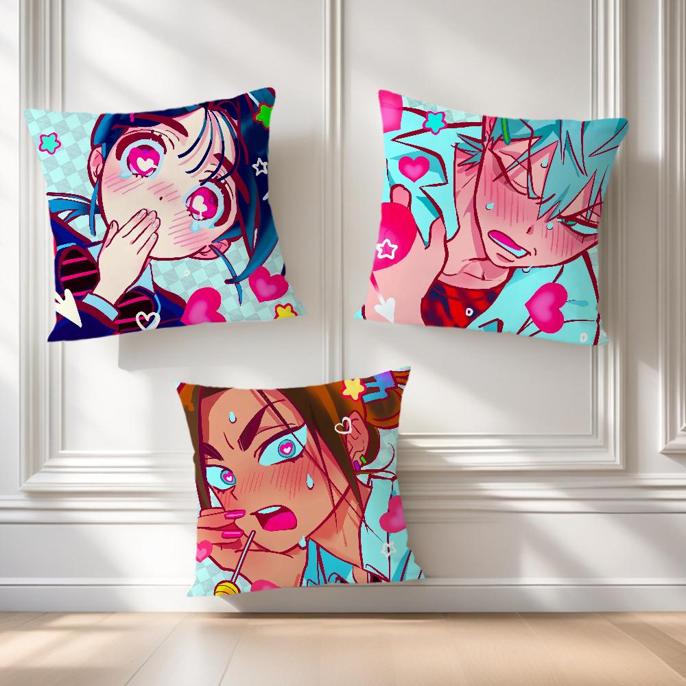 soft Comfortable s-Stage Pillow anime Case for a-Alien Sofa Living Room Home office Decor Protective Covers