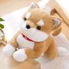 Shiba Inu (45cm, Braun) Shiba Inu Hund Plüschtier Kissen Flauschig und Entspannend Shiba Inu Geschenk für Kinder Geburtstag Weihnachten Jubiläum