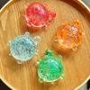 Glitter Turtle Shape Squeeze Toy Stress-Relieving Fingertip Sensory Toy Anti Stress Sensory Fidget Toy Turtle Decompressions Toy