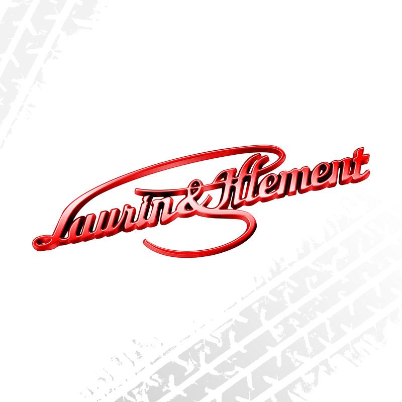 Metal 3D Badge L&K Logo Car Rear Trunk Body Sticker Emblem For Octavia Superb Kamiq Karoq Kodiaq Rapid Laurin & Klement