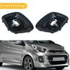 Osłona Lampy Przeciwmgielnej Zderzaka Przedniego Samochodu Dla Kia Picanto Morning 2015 2016 2017 Ramka Grilla Lampy Przeciwmgielnej Obudowa Reflektora 86547-1Y520