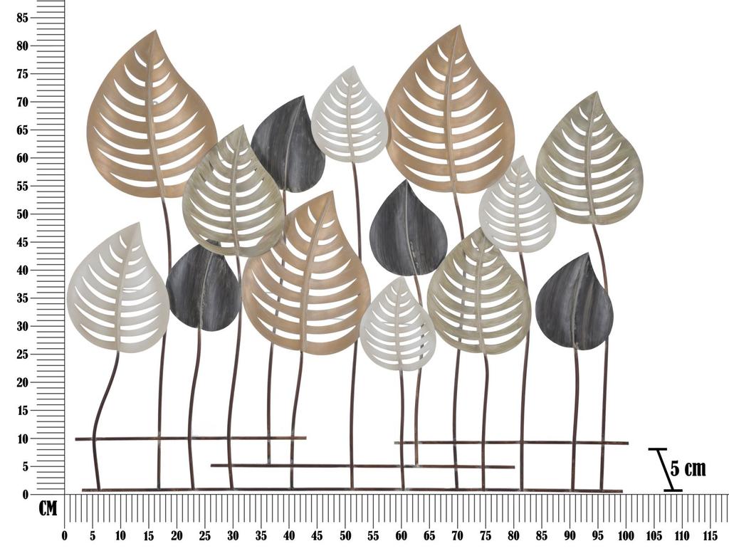Iron Wall Panel Otip -A- 103.5X5X84 Cm