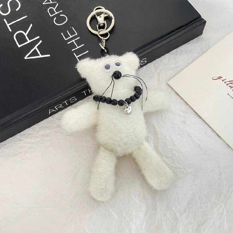 Plüschbär Schlüsselanhänger Anhänger für Damen Autoschlüssel Rucksack Handtasche