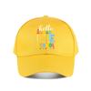 Hello School Crayon Heart Baseball Cap Fashion Unisex Sunhat Womens Outdoor Sports