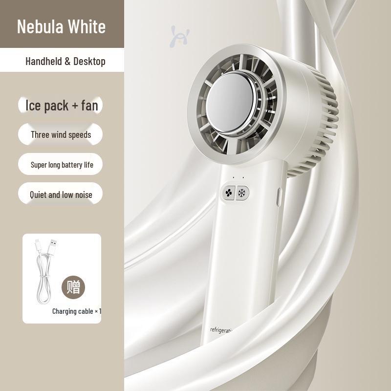 Portable USB High-Speed Mini Handheld Fan with Strong Cooling Turbine