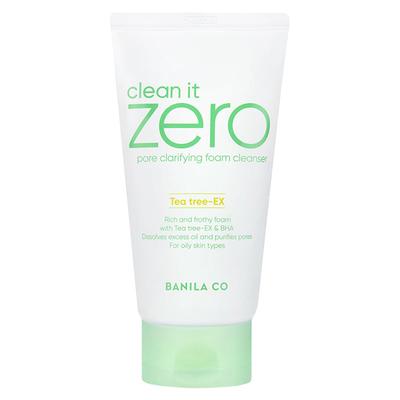 Clean It Zero Tea Tree -EX Pore Clarifying Foam Cleanser 150 Ml ORIGINAL STORE