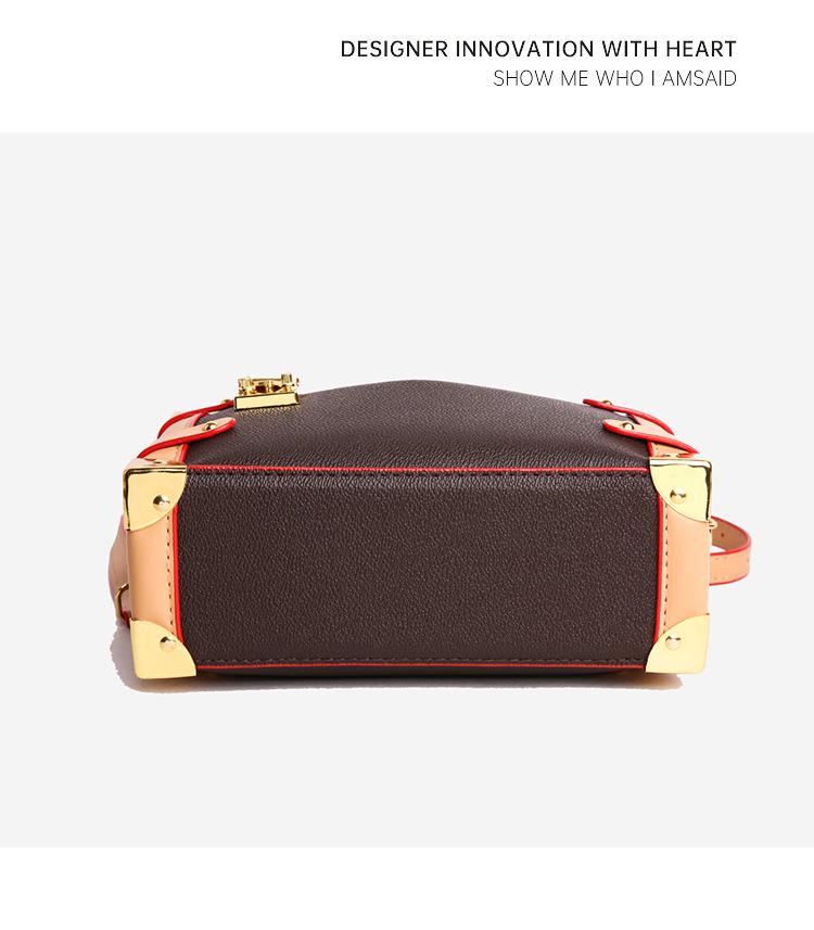 Luxury Women's Designer White Box Handbag 2025 - Versatile Shoulder & Crossbody Bag