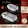 Stainless Steel Retractable Sink Drain Basket for Fruit & Veggies