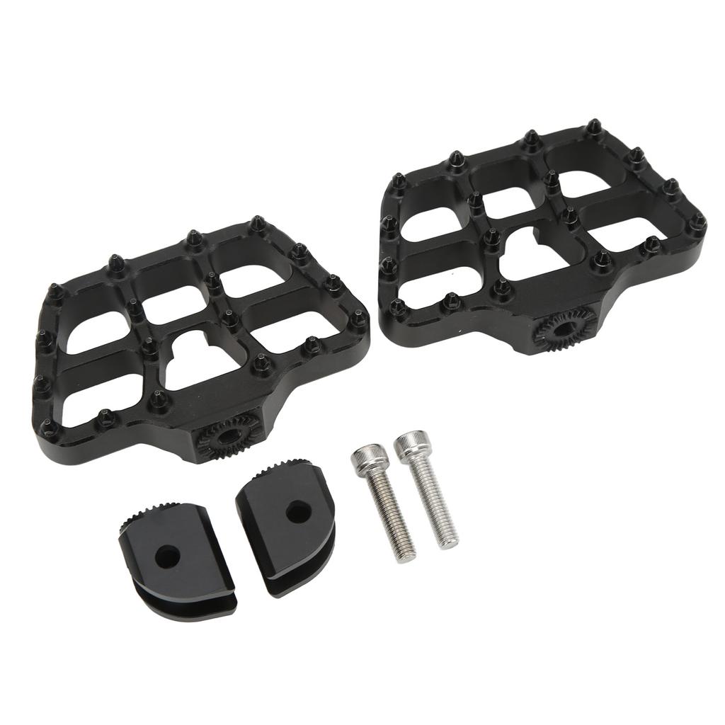 2PCS Motorcycle Front Footpeg Foot Rest High Strength Replacement for R1200GS LC R1250GS LC