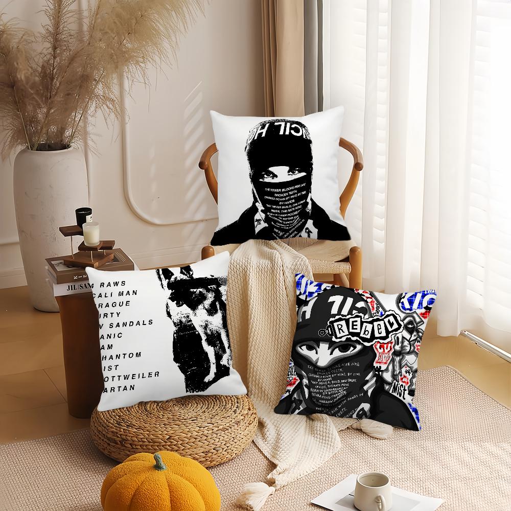 Hot Singer Esdeekid Rebel Pillow Case Sofa Living Room Bedroom Headboard Backrest Cushion Square Cushion Nap Time