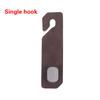 Single/Double Hook Car Headrest Hook Premium Suede Rear Seat Hanging 20Kg Large Load-Bearing Hook Hanger Universal