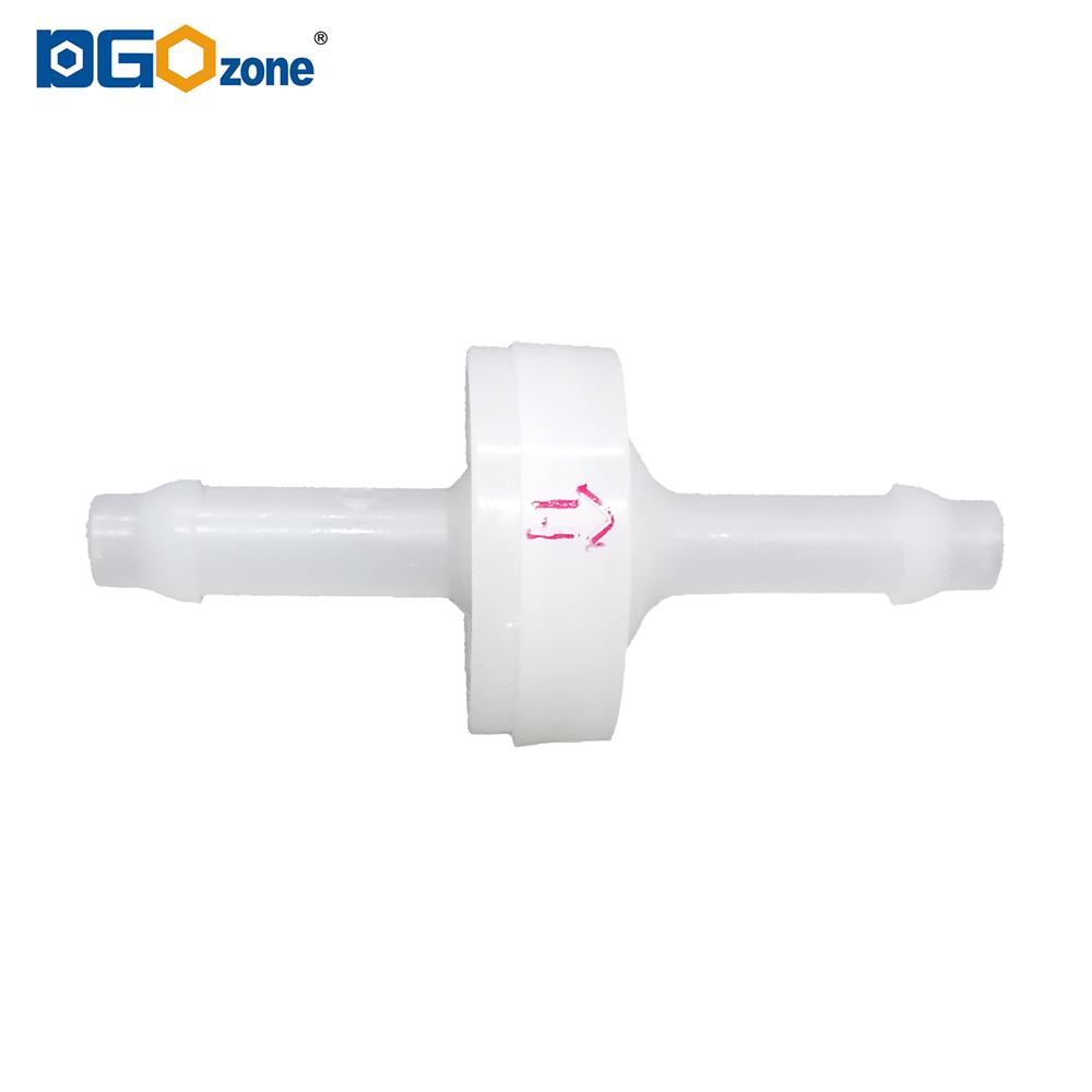 1/4" PVDF Check Valve FFKM Diaphragm One-way Connector for Ozone Machine air Pump Aquarium KH-CDP2 Gas Check Valve