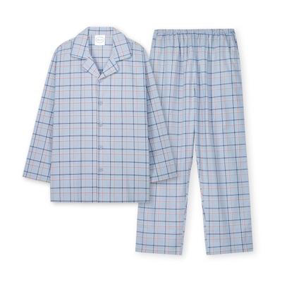 [ORCITE] Men's Rue Blue Long Sleeve Pajama Set H107 [Shipped from Korea] 100% Authentic