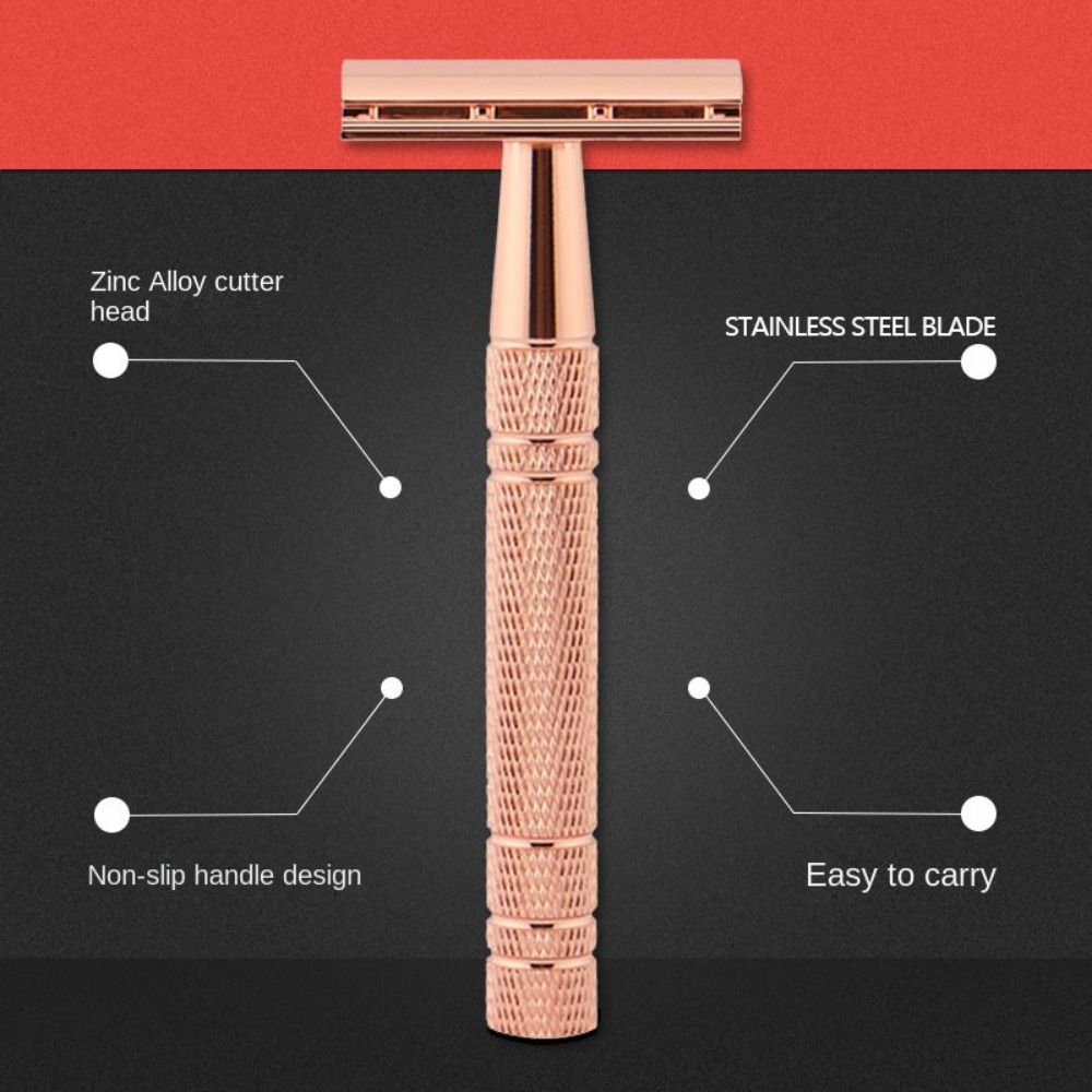 Hair Removal Tool Womens Male Manual Shaver Classic Men Shaving Safety Razor Double Edge Razor