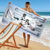 Tottenham Team Print Beach Towel, Large Soft Quick Dry Towel for Beach Camping Swimming