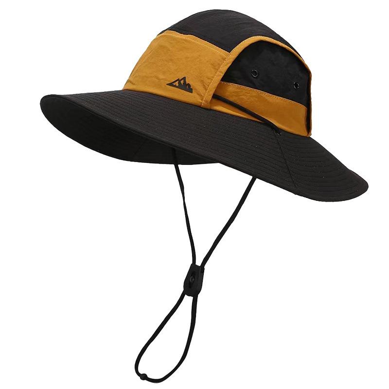 Sun Hats for Men Women Fishing Hat UPF Protection Wide Brim Bucket Hat Breathable Quick-Dry Water Rapellent Outdoor Hiking Beach Travel Summer Hats