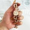 Modern Lady Quartz Watch With Alloy Band And Water Resistance For Casual Wear