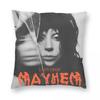 Lady Gaga MAYHEM Pillowcase Double-sided Printing Fabric Cushion Cover Decor Pillow Case Cover Bed Square 45X45cm
