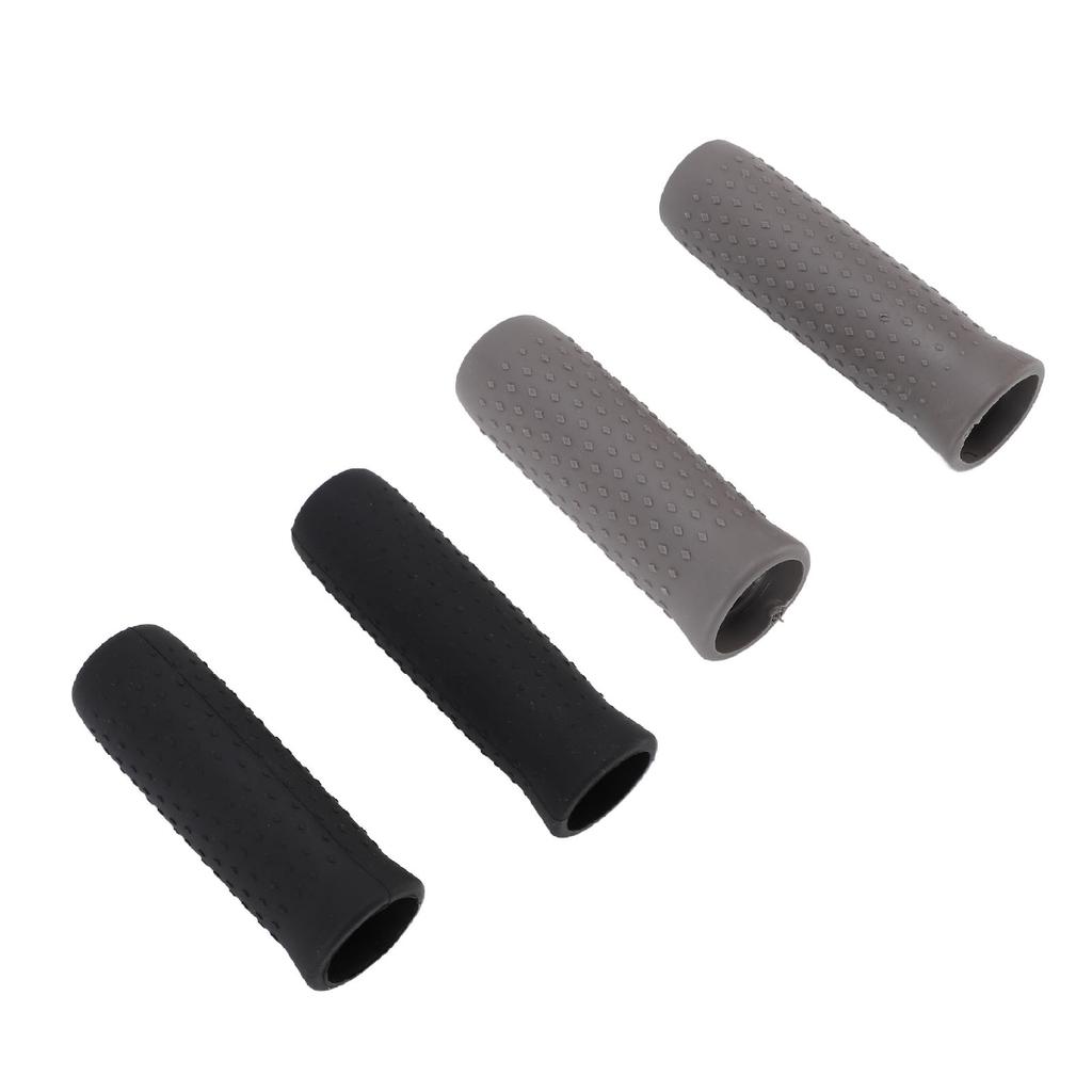 1 Pair Handlebar Grip Convex Particle Design Non Slip Comfortable Electric Scooter Handlebar Grip Re