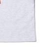 PAPERBOY Crop Santa Monica Short Sleeve T-Shirt - White Melange