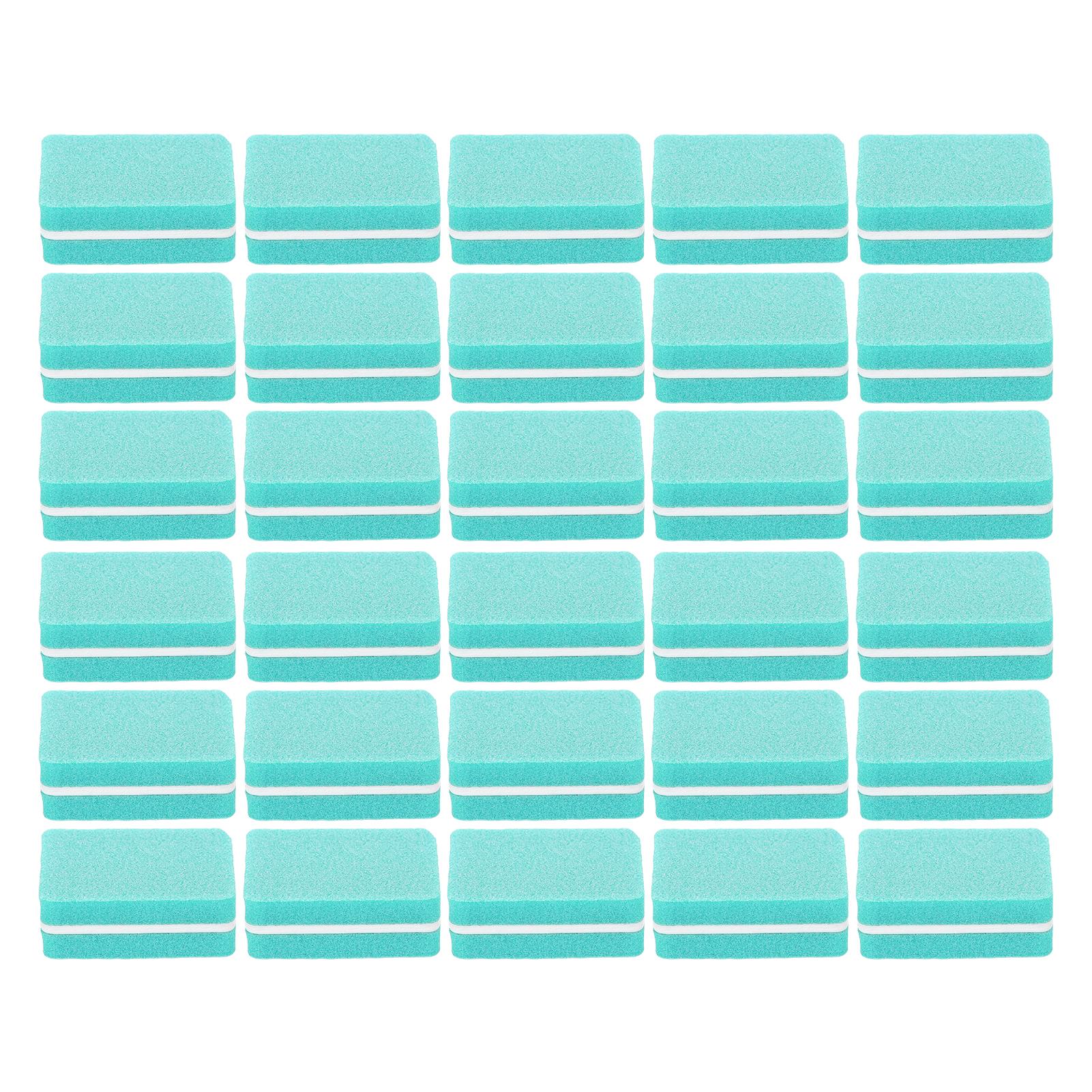 

30 шт., буферный блок для ногтей, профессиональный салонный мини-портативный шлифовальный блок для ногтей, маникюрный инструмент Green