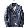 Men's leather jacket casual new leather jacket youth handsome locomotive PU casual men's jacket tide