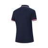 Li-Ning Comfortable Breathable Polo Shirt Women Tops Deep-Navy APLW476-4