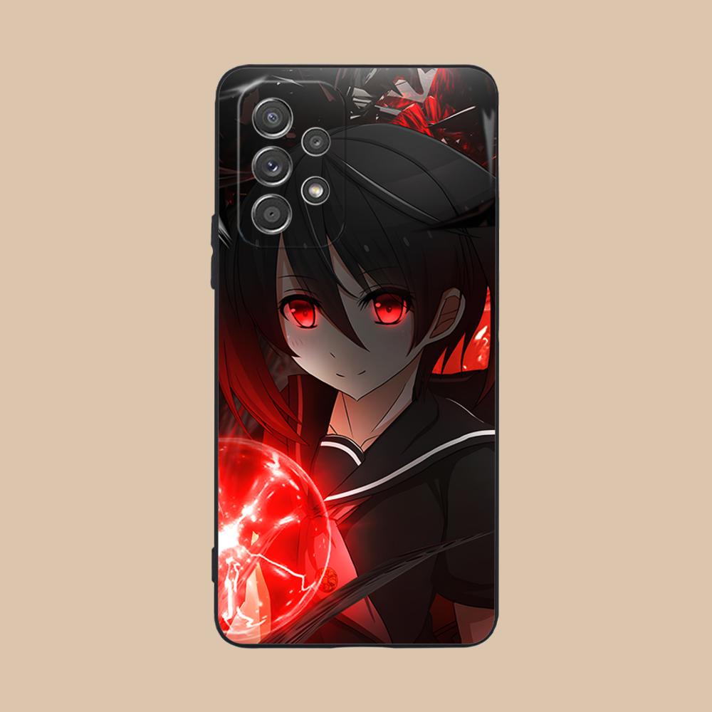 Akame Kurome Matte TPU Mobile Phone Case for Samsung Galaxy M55 54 42 35 34 33 32 23 22 15 14 13 12 F55 5G Colorful Cover